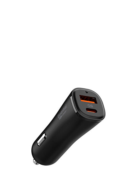 Samsung PPS Destekli Hızlı Şarj Aleti iPhone & Android & iPad Type-C PD 3.0 30W + QC 3.0 18W USB-C 2 Port Araç içi Güç Adaptörü 48W