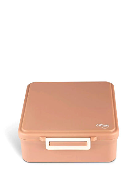 Blush Pink 4 Bölmeli Sosluk ve Çelik Kavanozlu Grand Beslenme Kutusu Seti