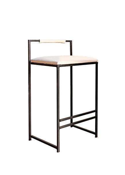 Verti White Bar Stool