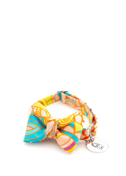 Carnival Bow-Tie Cat Collar
