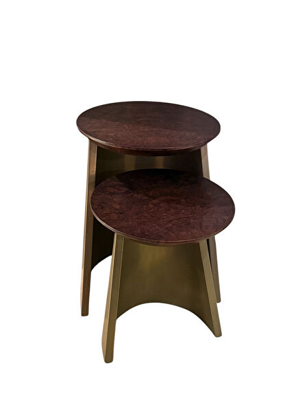 Mars Oak Nesting Table