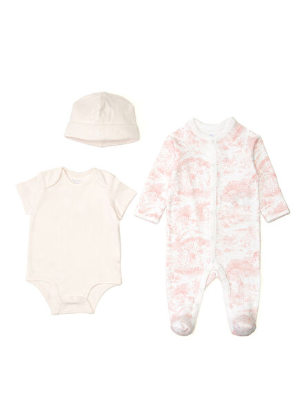 3-Piece Pink Newborn Set