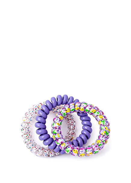 Hair Spiral Purple Kız Çocuk Toka 