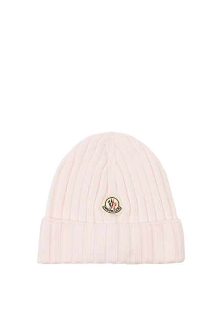 Pink Children's Wool Beanie