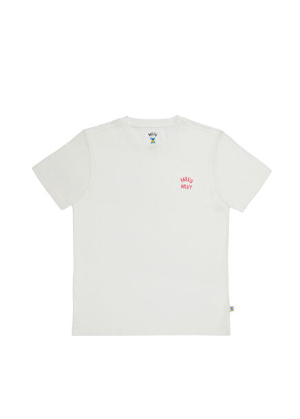 White Organic Cotton Girls T-Shirt