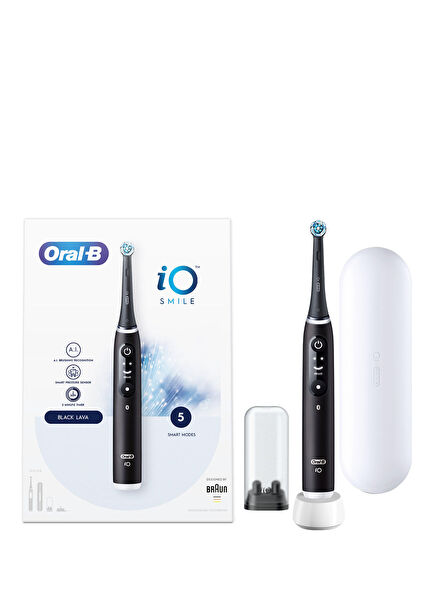 iO 6 Smile Black Rechargeable Toothbrush