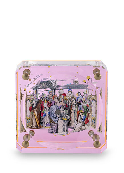 Shakespeare Pink Plexiglass Bowl - Large