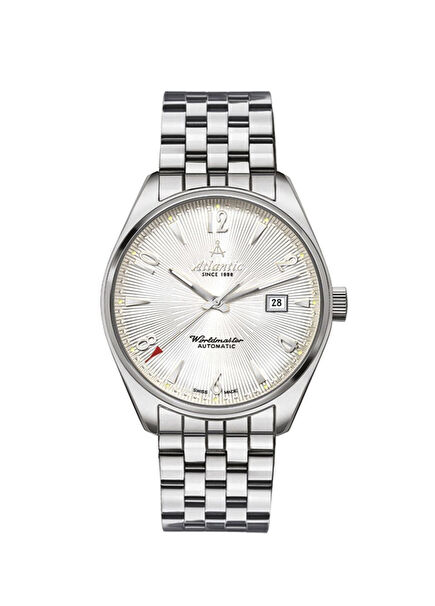 51752.41.25SM Gümüş Rengi Çelik Erkek Kol Saati