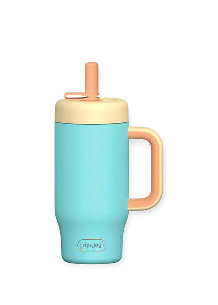 HandleHug Turquoise Steel Tumbler 550 ml