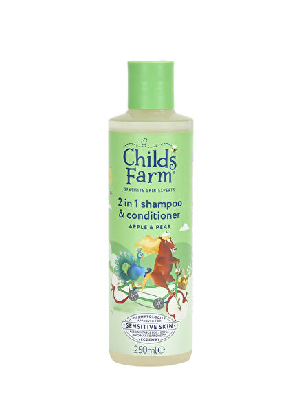Childs Farm Apple and Pear Extract 2 in 1 Shampoo and Conditioner 250 ml