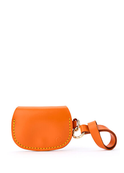 Oyster Turuncu Deri Kadın Cüzdan