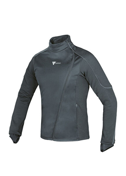 D-Mantle Fleece Ws Black Antracite Termal Erkek Üst İçlik