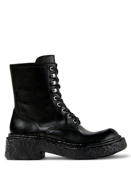 Vamonos Siyah Erkek Deri Bot