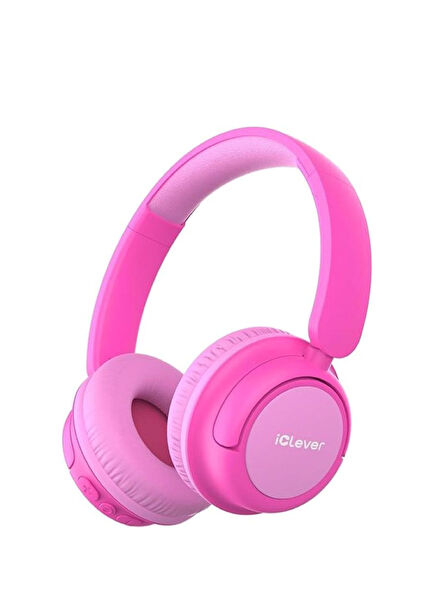 BTH22 Pembe Unisex Çocuk Kulak Üstü Bluetooth Kulaklık