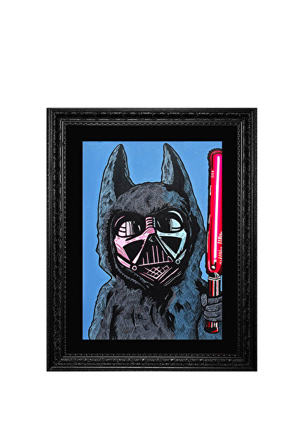 Nesren Jake "Darthbubu" Acrylic Painting on Canvas