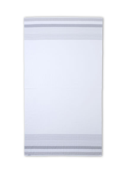 Minimal White Cotton Unisex Peshtemal