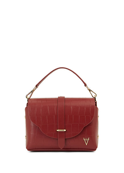 Harmonia Outdoor Burgundy Women's Leather Bag