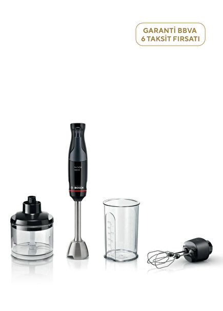 MSM4B624 Serie 4 Siyah Antrasit El Blenderı ErgoMaster 1000 W