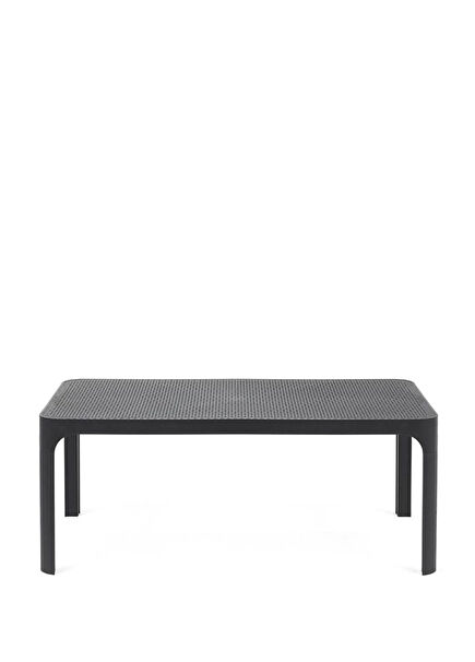 Net Anthracite Rectangular Garden Table