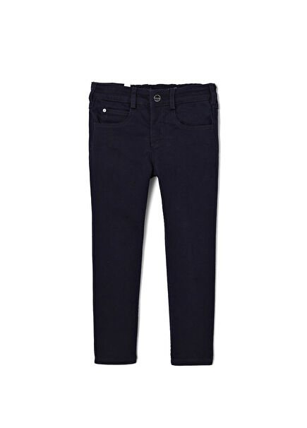 Navy Blue Boys Straight Fit Jeans