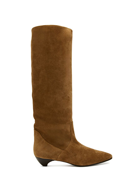 Camel Women's Suede Boots