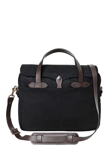 Rugged Twill Black Men's Bag