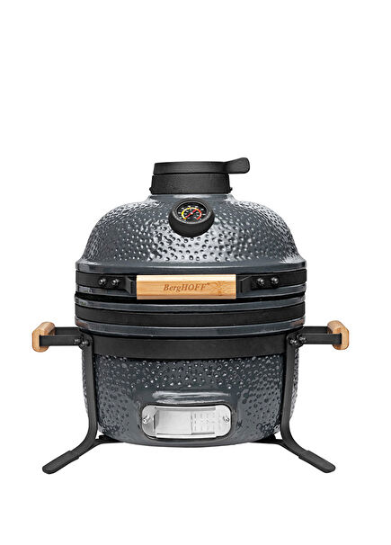 Ron Medium Grey Ceramic Barbecue and Oven 40 cm