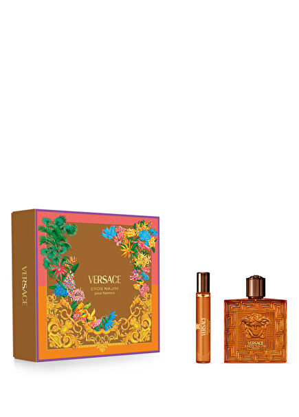 Eros Najim EDP 100 ml Perfume + Travel Size 10 ml Men's Perfume Set