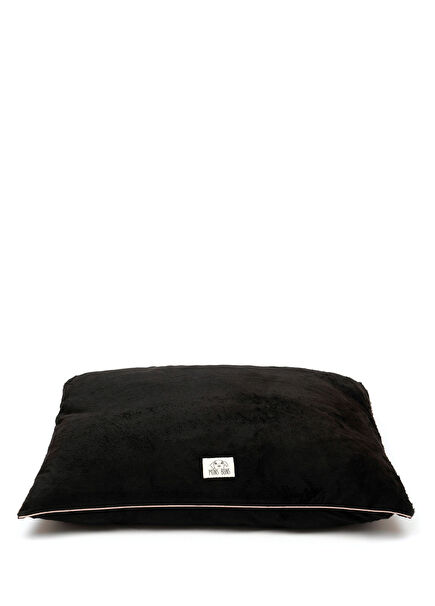 Velvet Stress Free Siyah Büyük Irk Köpek Yatağı