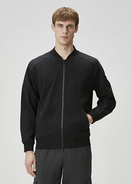Dalon Siyah Bomber Mont