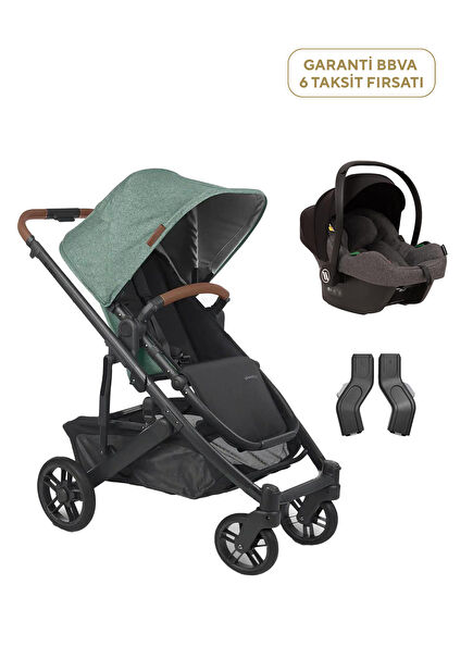 Cruz V2 Cosmo Gwen Grey Seyahat Sistem Bebek Arabası