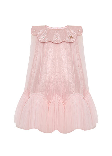 Carrie Pink Girls Dress