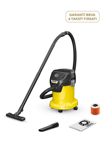 KWD 3 V-17/4/20 1.628-445.0 Wet Dry Vacuum Cleaner