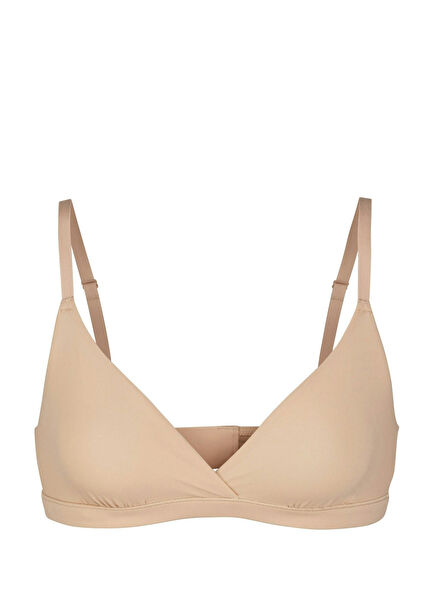 Crossover Dark Beige Bralette