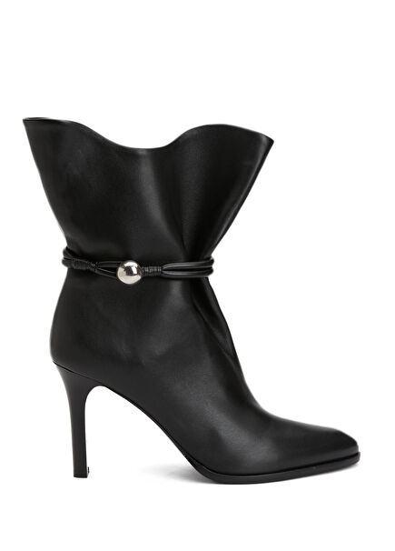 Black Women's Leather Boots