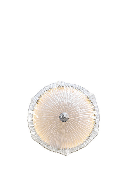 Nenufar Bowl Silver Glass Sconce