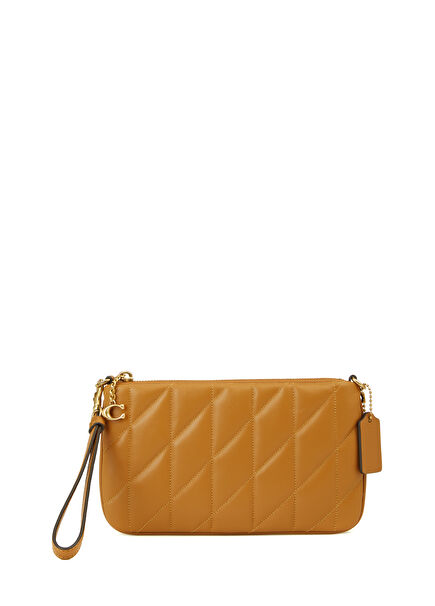 Pouch Camel Women's Leather Bag