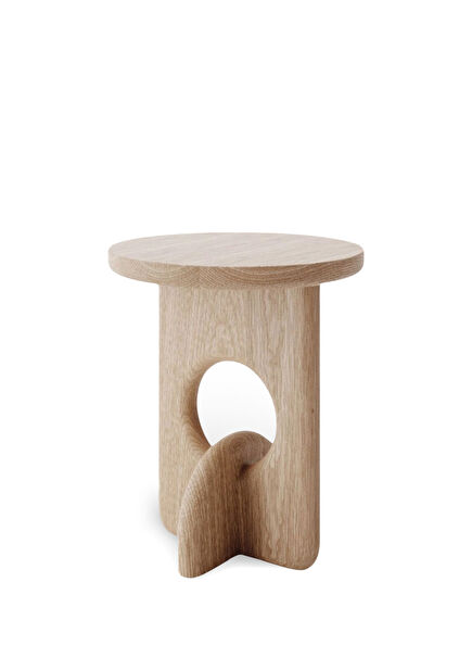 Veni Natural Wood Side Table