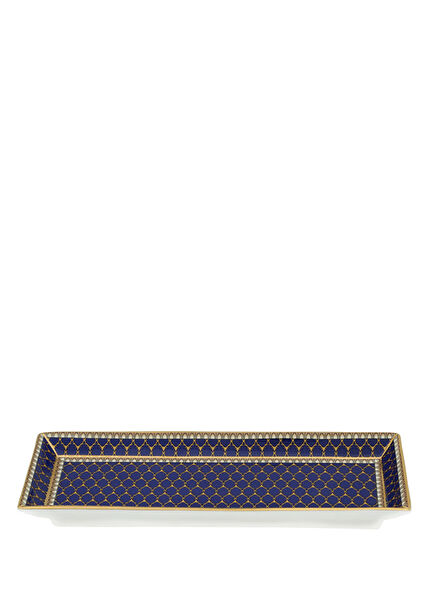 Gc Antler Trellis Midnight Rectangular Tray Kalemlik