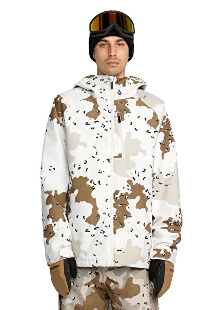 2836 Wht Beyaz Erkek Snowboard Mont