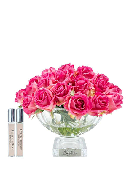 Luxury Centerpiece Fuşya 37 Güllü Oda Kokusu