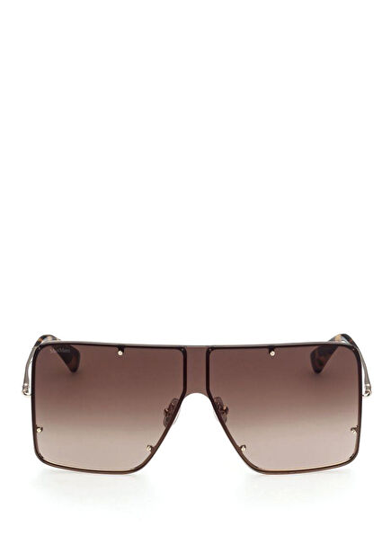 Mm 0004 Metal Silver Havana Women's Sunglasses