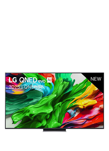 75QNED87B6A 75" 190 Screen Smart 4K AI 144Hz VRR webOS26 AI QNED MiniLED TV with Satellite Receiver