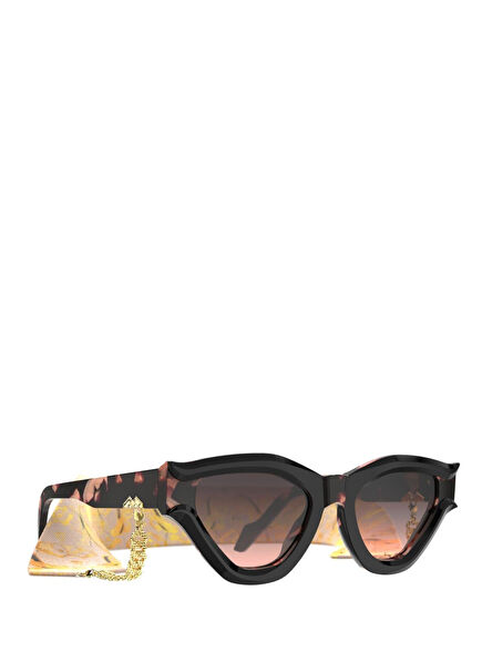 Naples Baroque 03 Dark Pink Asetat Kadın Güneş Gözlüğü