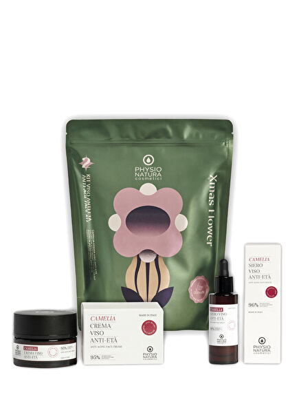 Camellia Yaşlanma Karşıtı Yüz Kremi 50 ml + Cilt Serumu 30 ml 2'li Cilt Bakım Seti