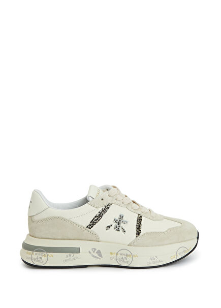 Cassie Beyaz Gri Kadın Sneaker