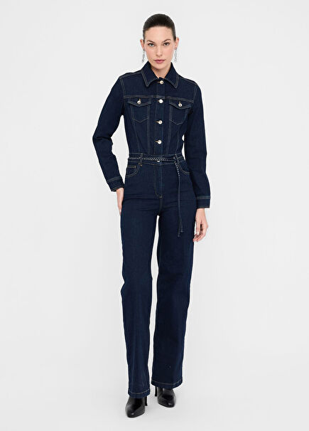Liu Jo Denim Jumpsuit