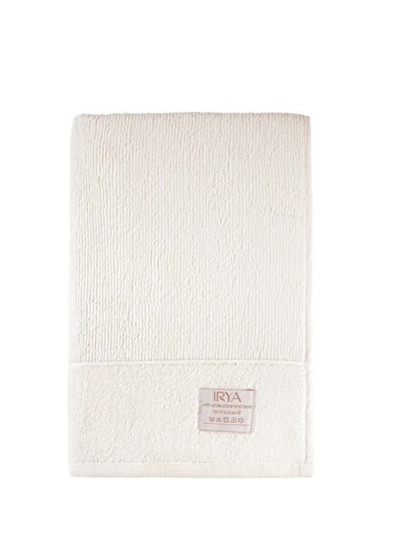 Solena Ecru Cotton Bath Towel 70 x 140 cm