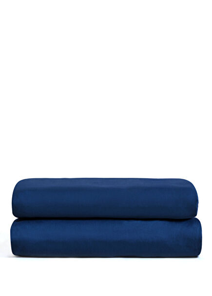 Marine Blue Single Sheet 180x260 cm