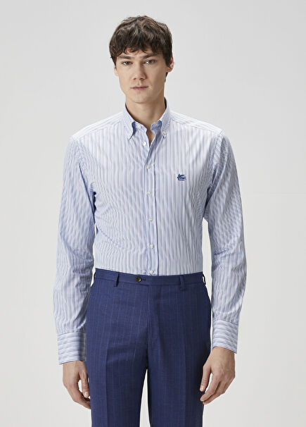 Mavi Çizgili Gömlek